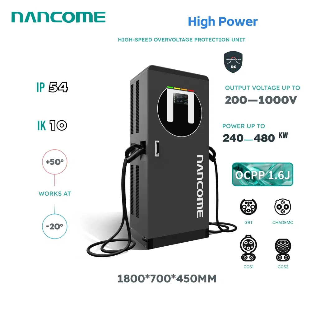Nancome Industrial High Power Charging Station for Mining Truck Charging with 320kw