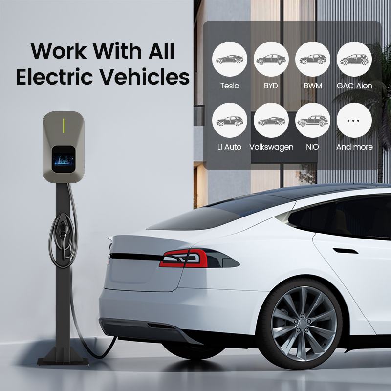 Home Use Electric Vehicle GB/T 16A Type 1 2 Wallbox AC EV Charger