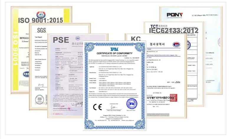 Certifications