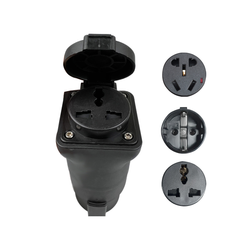 J1772 V2l Discharge Adapter 16A 120V-380V AC Power for Outdoor Camping Travel Emergency Vehicle to Load Power Supply