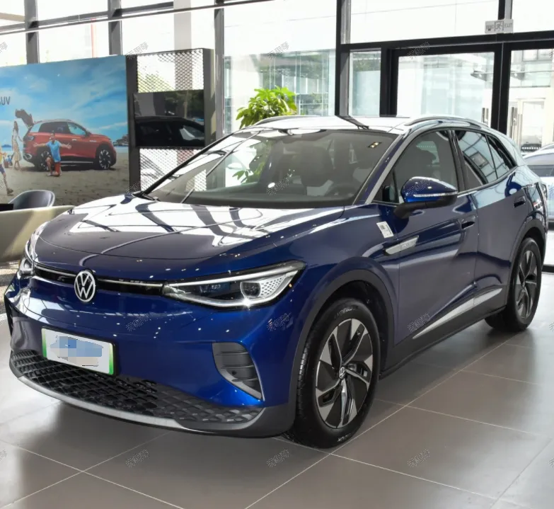 Electric SUV rear view