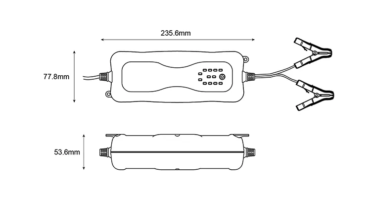 Battery Charger LCD Display