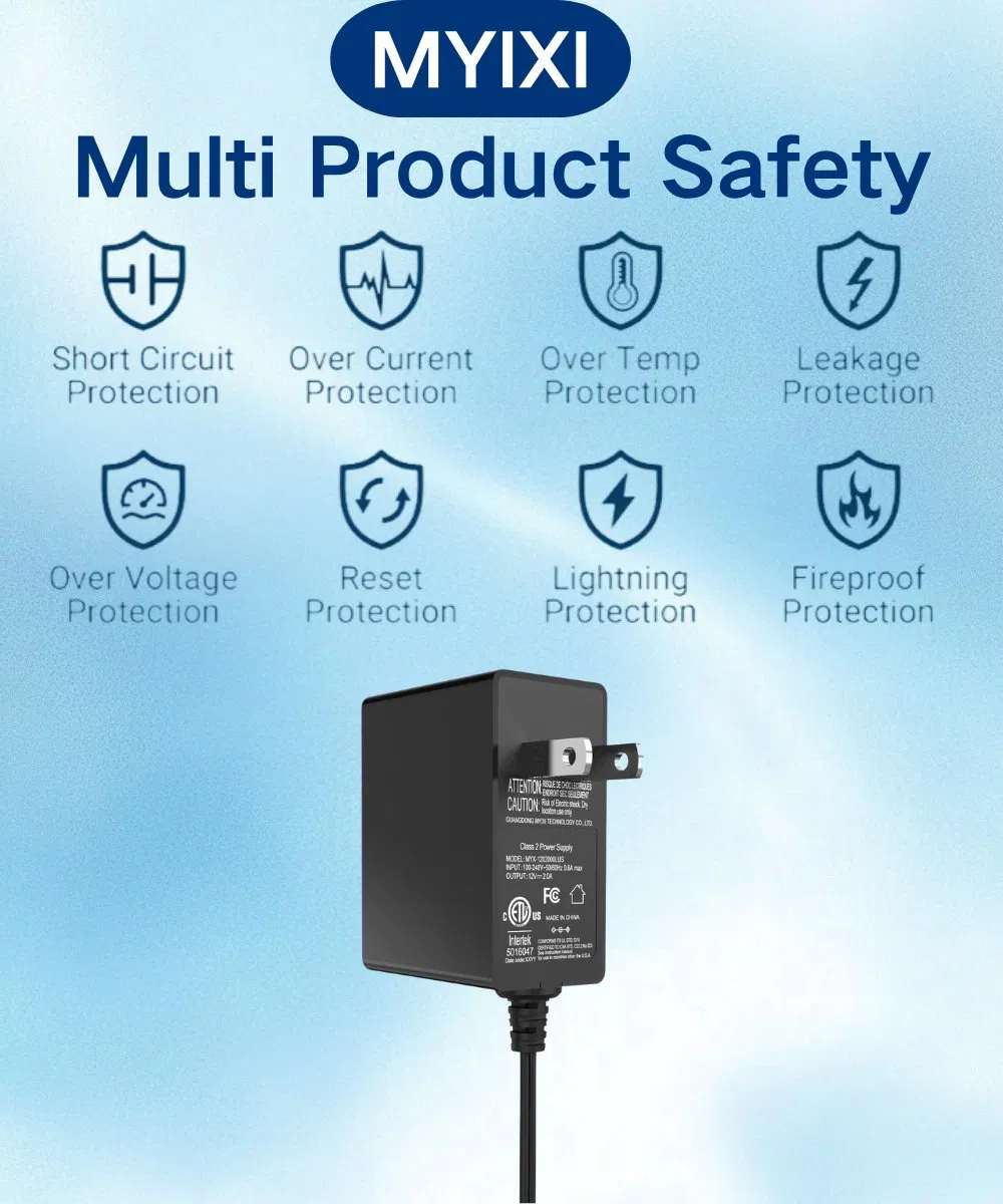 Portable 12V 2A Car Power Adapter with Cigarette Lighter Socket for Air Pump Cooler Box Travel Use