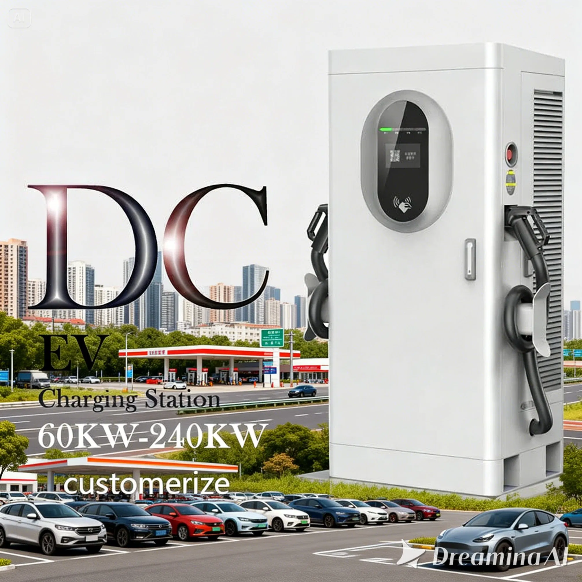 160kw Dual Gun DC EV Charger