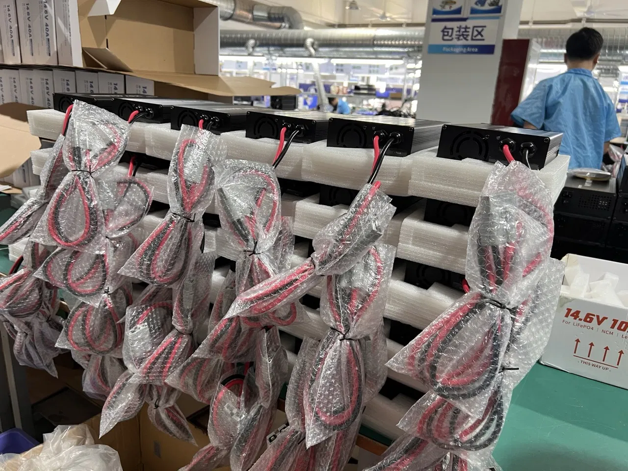 24V 12A Lithium Battery Charger, Input 110-230VAC with Pfc, High Efficiency