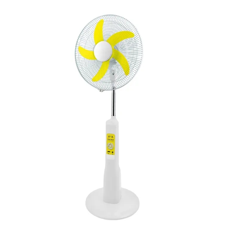 2026 New Solar Fan Solar Rechargeable Stand Solar Fan for Home Light