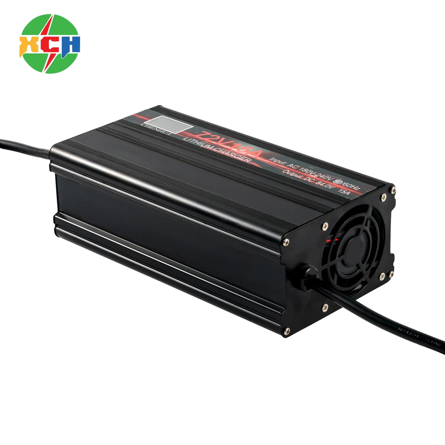 Automatic Shut-off 72V15A Lithium Battery Charger for E-Bikes/Scooters