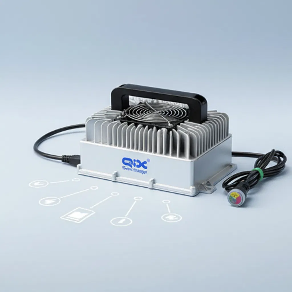 3300W Battery Charger IP67 Dustproof Waterproof Charger for Outdoor Battery Systems