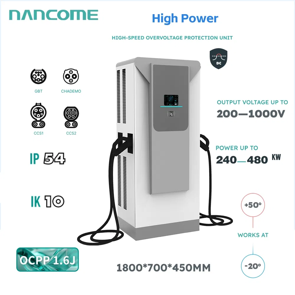 Nancome Industrial High Power Charging Station for Bus Depot Charging with 360kw