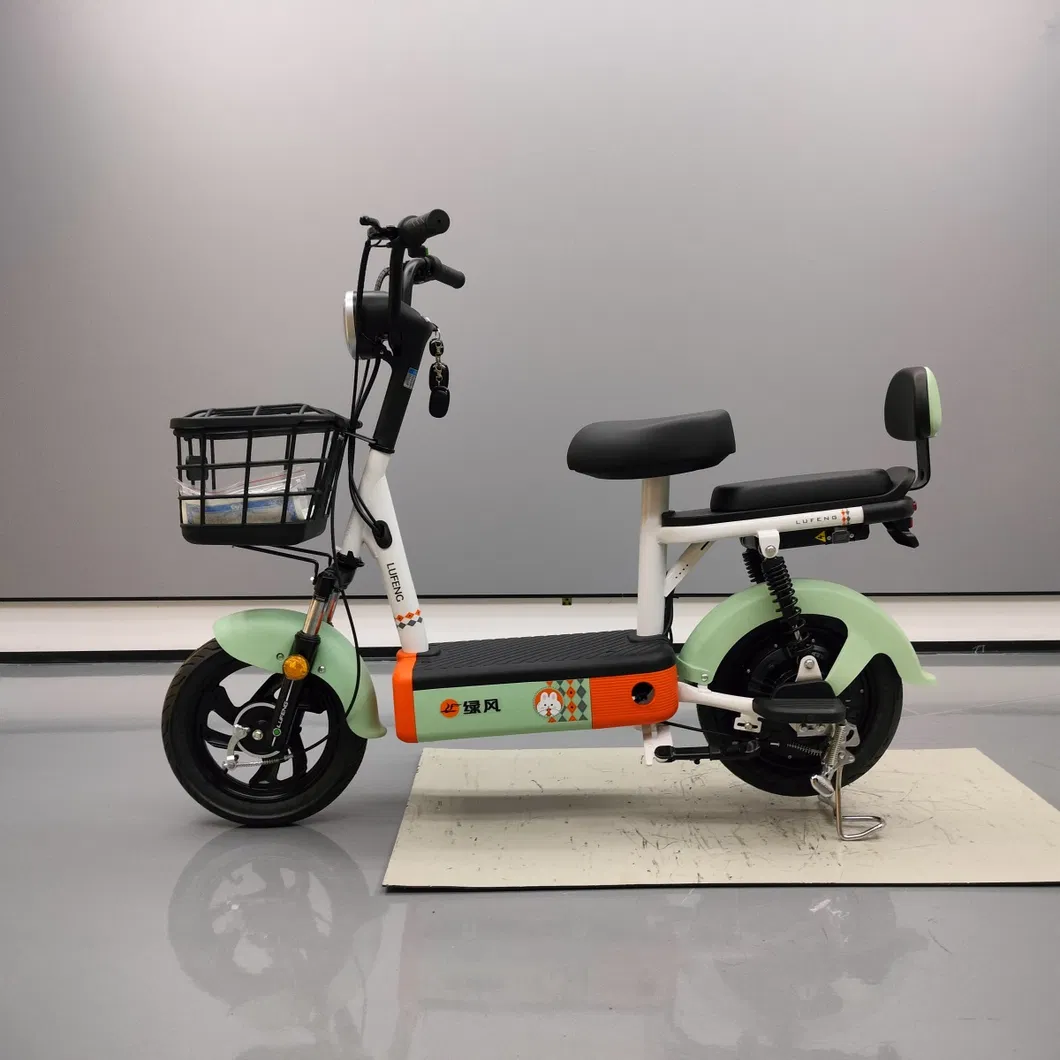 Electric Scooter Side View