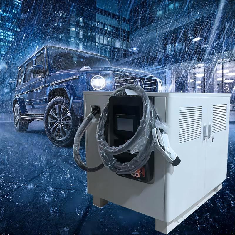 High-Speed 60kw Mobile DC Fast Charger for Evs