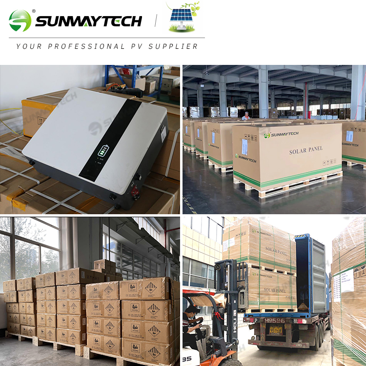 High Quality Solar Panel 3.5kw on and off Grid Hybrid Solar Energy System 7.5kw 20kw Solar Energy System for Home with EV Charger