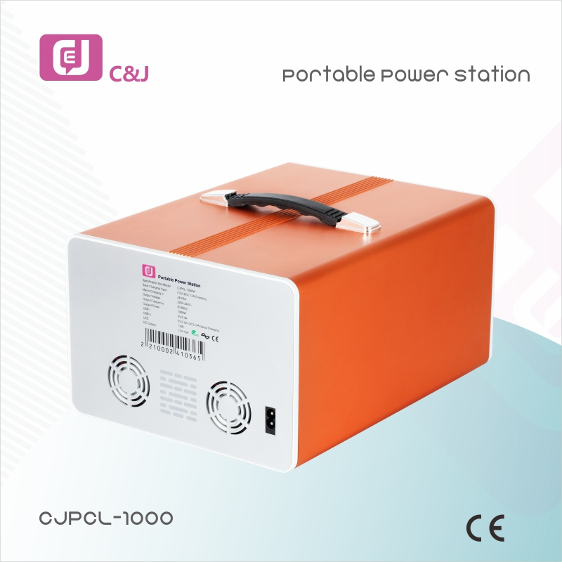 5% off Portable Power Bank Power Station Power Supply Pure Sine Wave Inverter Power Inverters (Cjpcl-1000W)