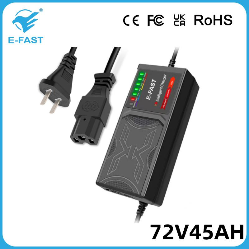 Hot Sale Products 72V45ah Universal Motorcycle Car Lead-Acid Storage Smart Battery Charger