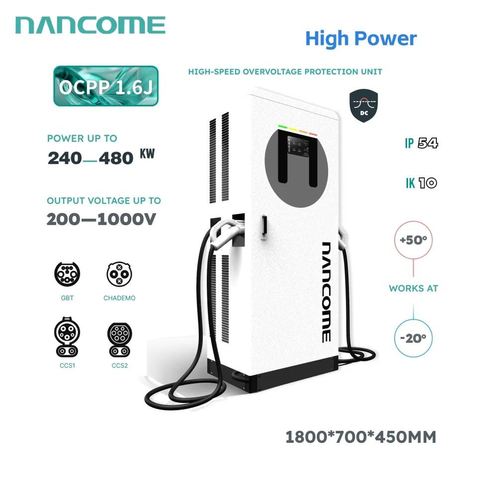 Nancome Industrial High Power Charging Station for Port Machinery Charging with 320kw