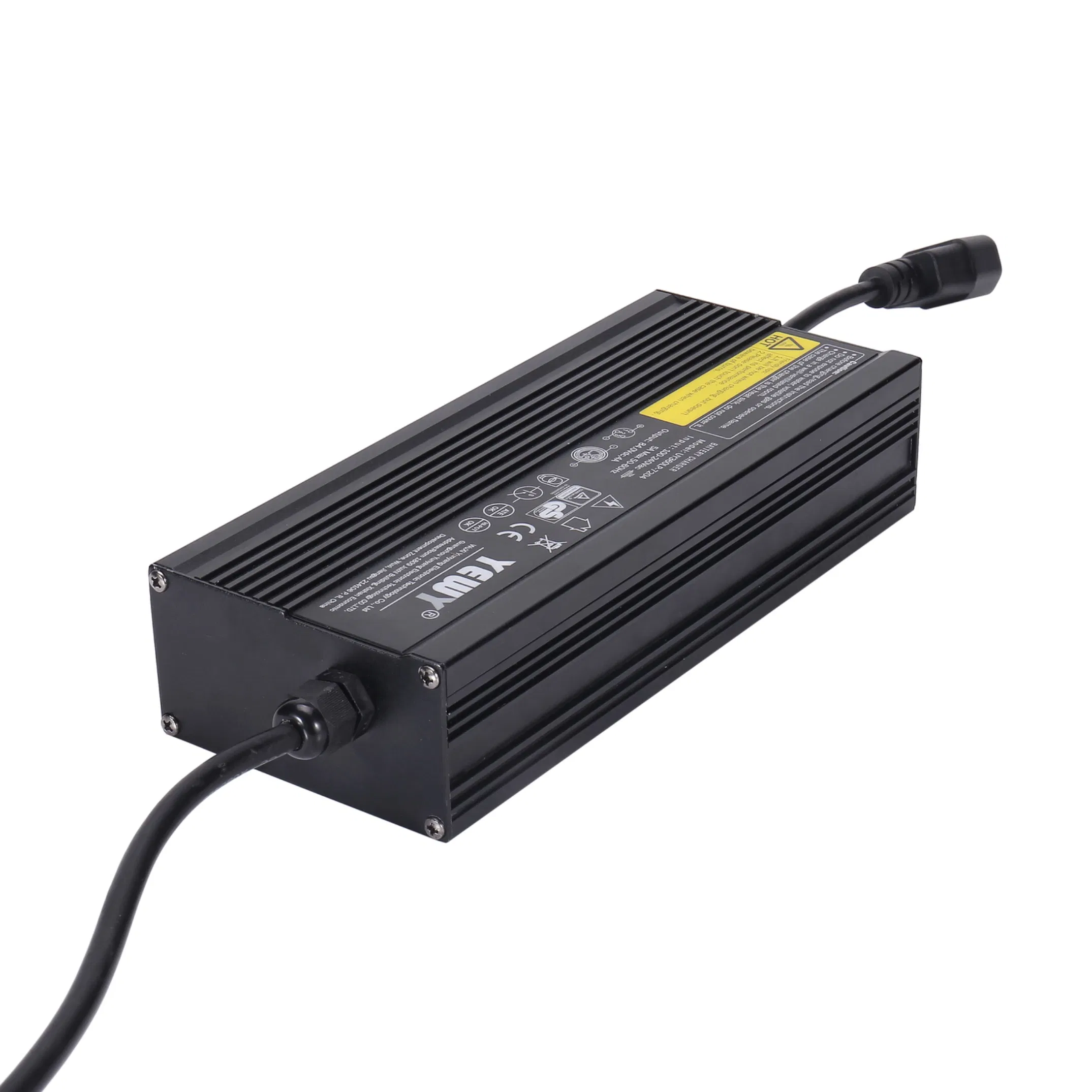 24V 12A Lithium Battery Charger, Input 110-230VAC with Pfc, High Efficiency