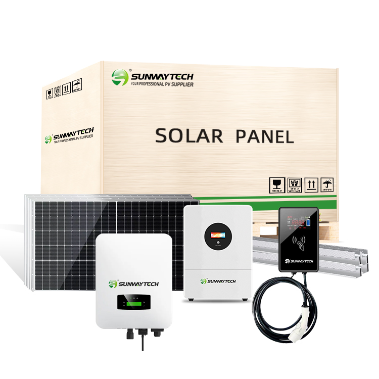 Fast Charger Type2 Wall-Mounted Charging Station EV Charger for Car Hybrid Solar Storage System