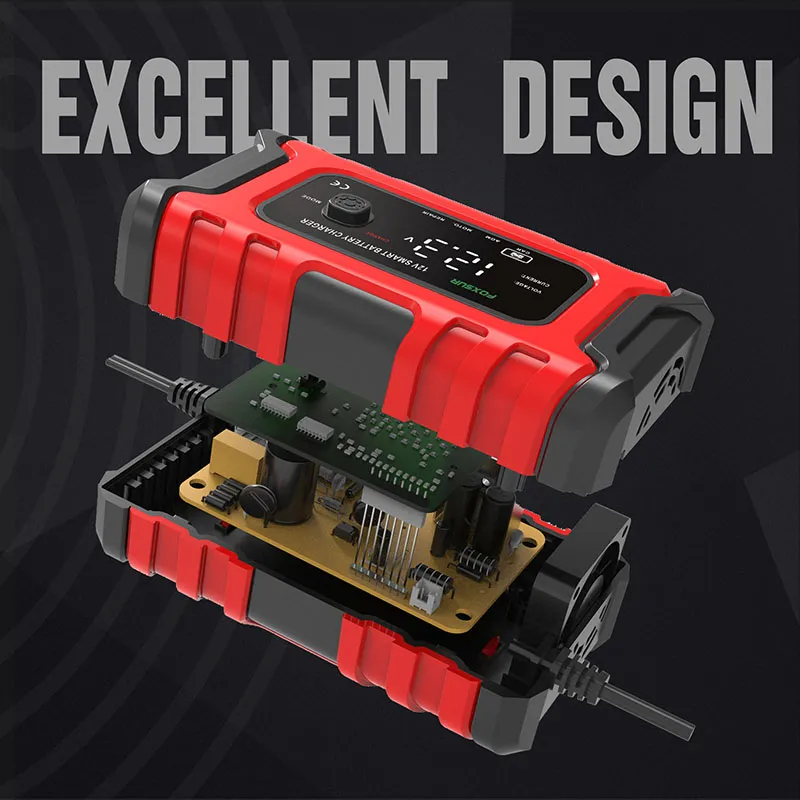 Car Battery Charger Detail