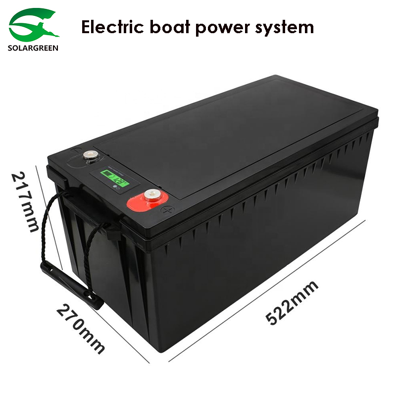 48V 51V 155ah 168ah High-Capacity Boat Battery Electric Yacht Battery