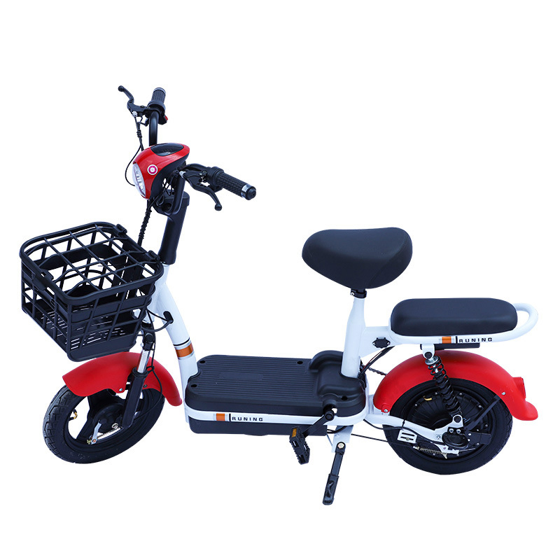 Paige 48V12A 350W Lightweight Recharged China Electric Bikes High-Quality Cheap for Sale Electric Scooter Mini Electric Vehicle