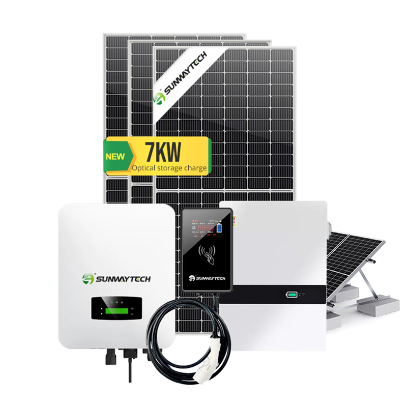 Sunway 3500W DC Charger EV 7000W 20kw Car Charger Electrical Vehicle Charging Station Hybrid Solar System Provide One Stop Solar Solution