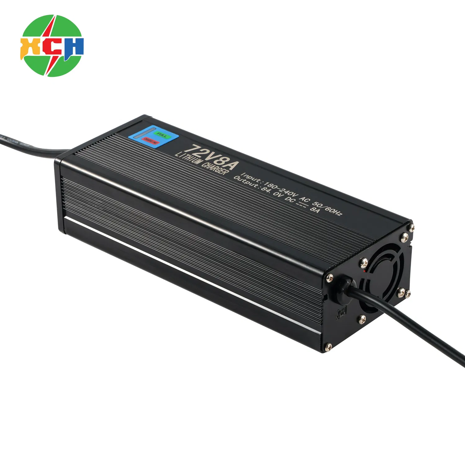 Automatic 72V 8A Lithium Battery Charger with Auto Shut-off, for Electric Bicycle Scooter