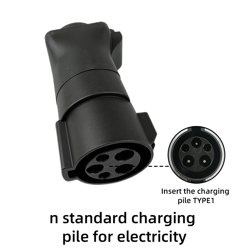 J1772 V2l Discharge Adapter 16A 120V-380V AC Power for Outdoor Camping Travel Emergency Vehicle to Load Power Supply