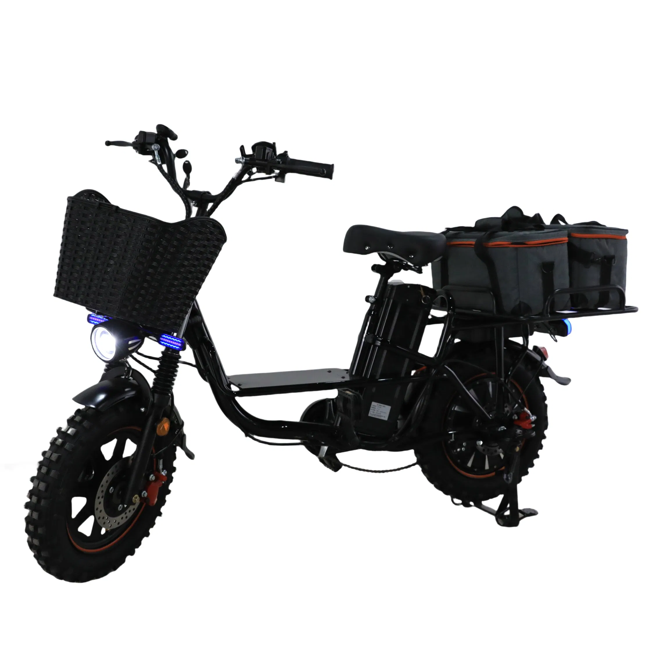 16inch Electric Motorcycles Electric Bike 350W 500W Wholesale Front and Rear Disc Brakes Electric Motorcycle Moped