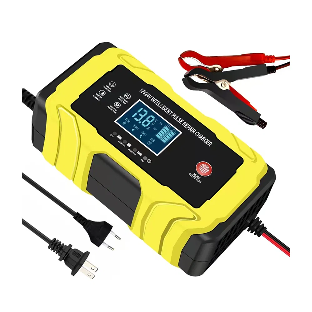 12V10A 24V5a Electric Intelligent Pulse Repair Charger Automatic Smart Rechargeable AGM Gel Car Battery Charger