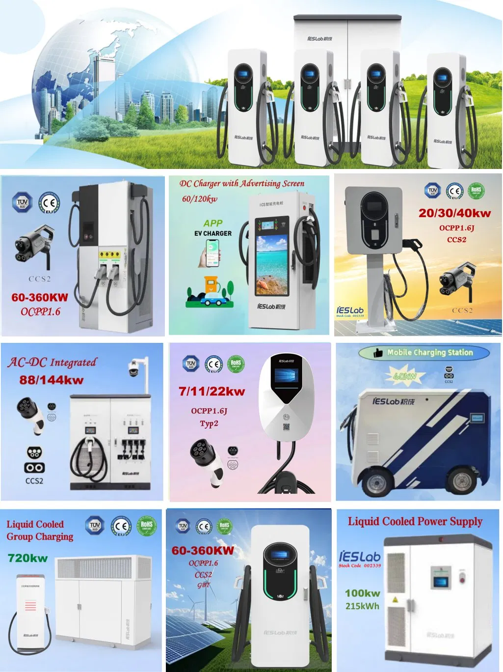 Main EV Charger Products