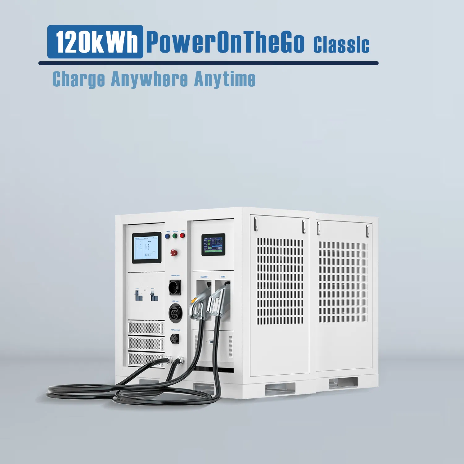 Versatile 120kwh mobile Battery System for Energy Storage for Home Charging with DC