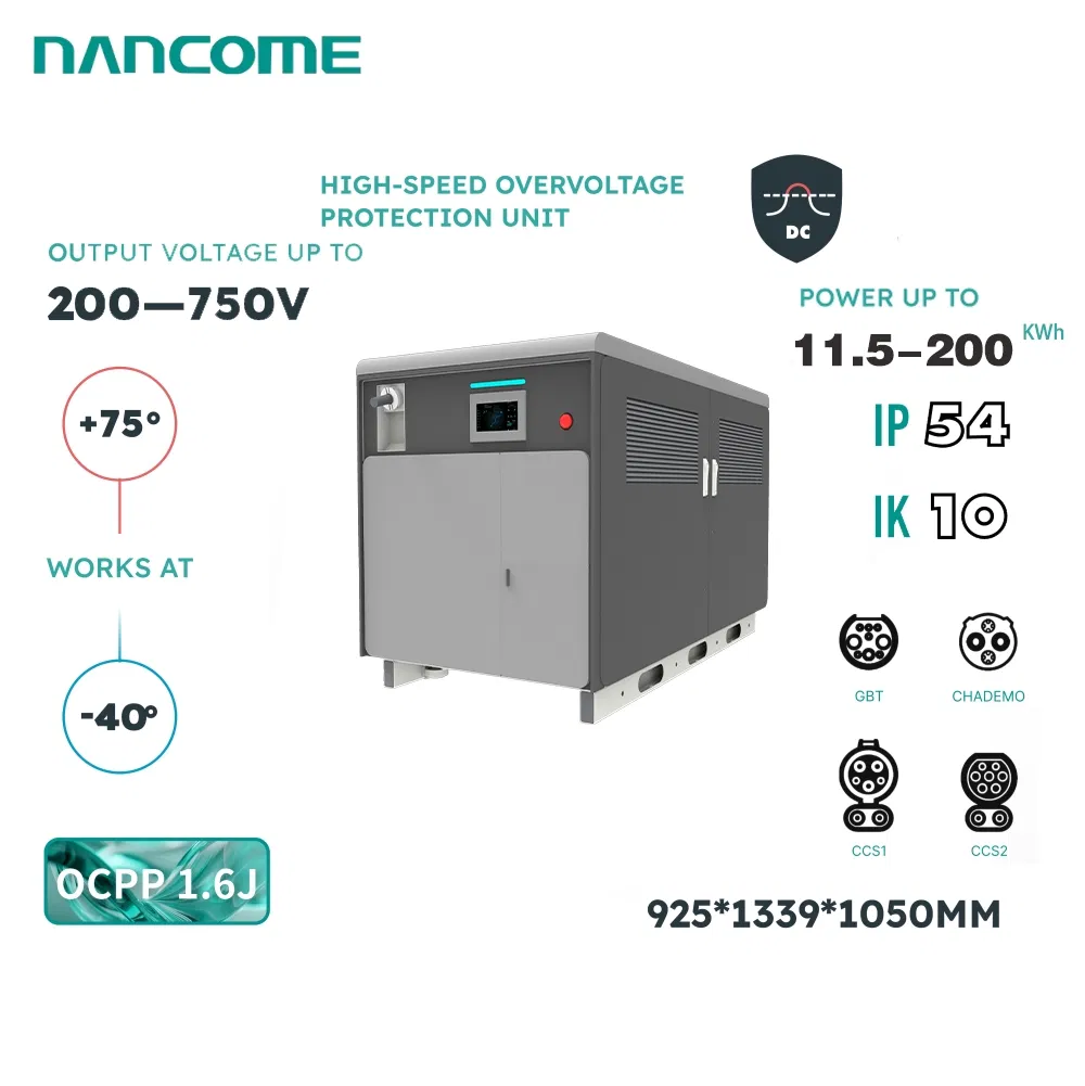 Nancome Premium Energy Storage Charging System for Mobile Energy Supply with 90kw