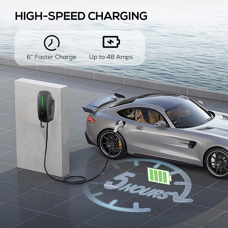 Smart 11kw Gbt EV Charging Station with APP Management Features