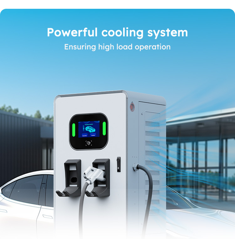 120kw Dccommercial Charging Station Support Ocpp Management System 60kw Fast Charging Station 44kw EV Charger