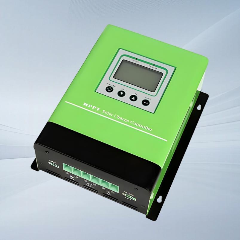 Smart MPPT Solar Charge Controller 30A 60A 100A - 4-Stage Charging with LCD Display, Compatible with Gel/AGM/LiFePO4 Batteries, 12V/24V/48V Auto-Detect