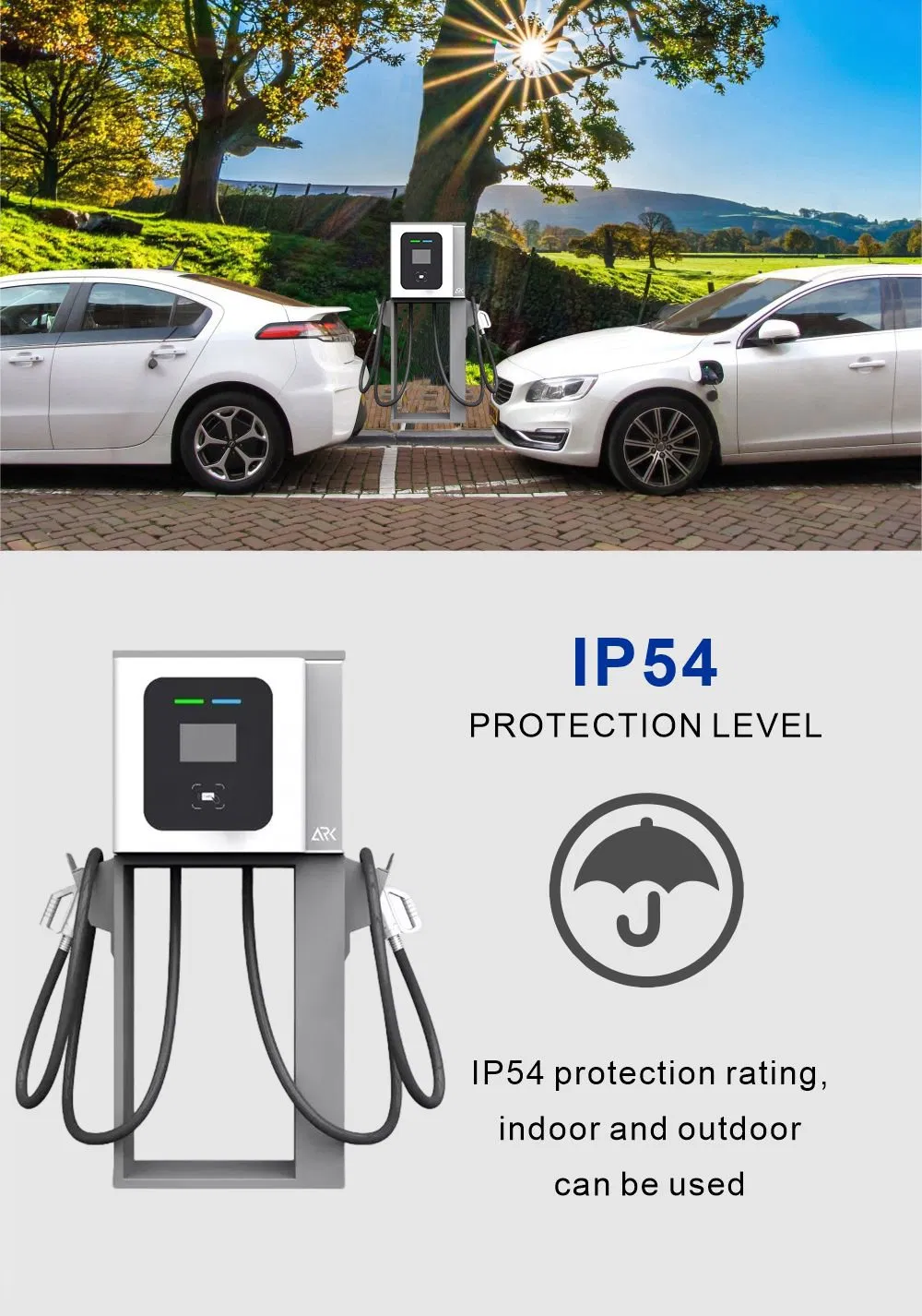 Hot-Selling Commercial 40kw OPP 1.6 Floor-Standing DC EV Charging Station