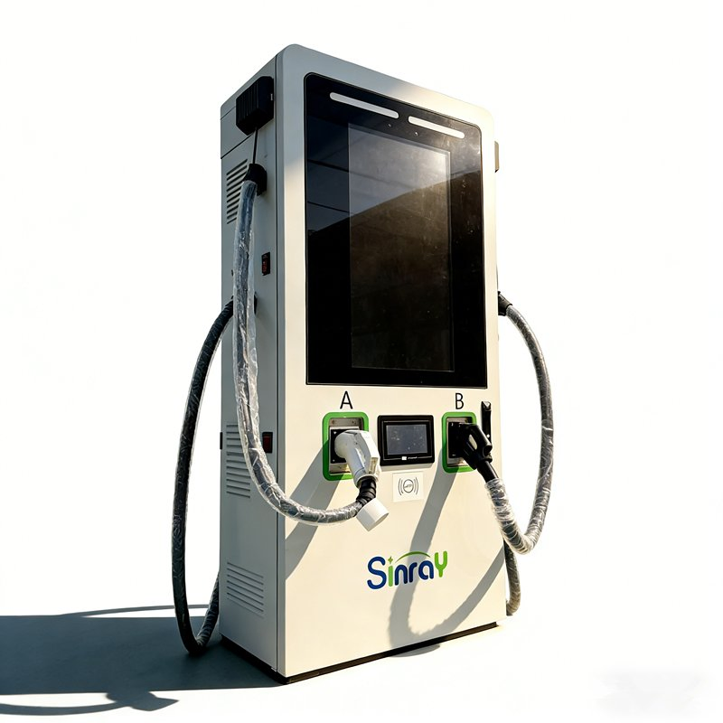 Intelligent IP54 Floor-Standing DC Vehicle Charging Pile, 80kw to 120kw, New Energy Ethernet /4G/Wif EV Fast DC Charging Station