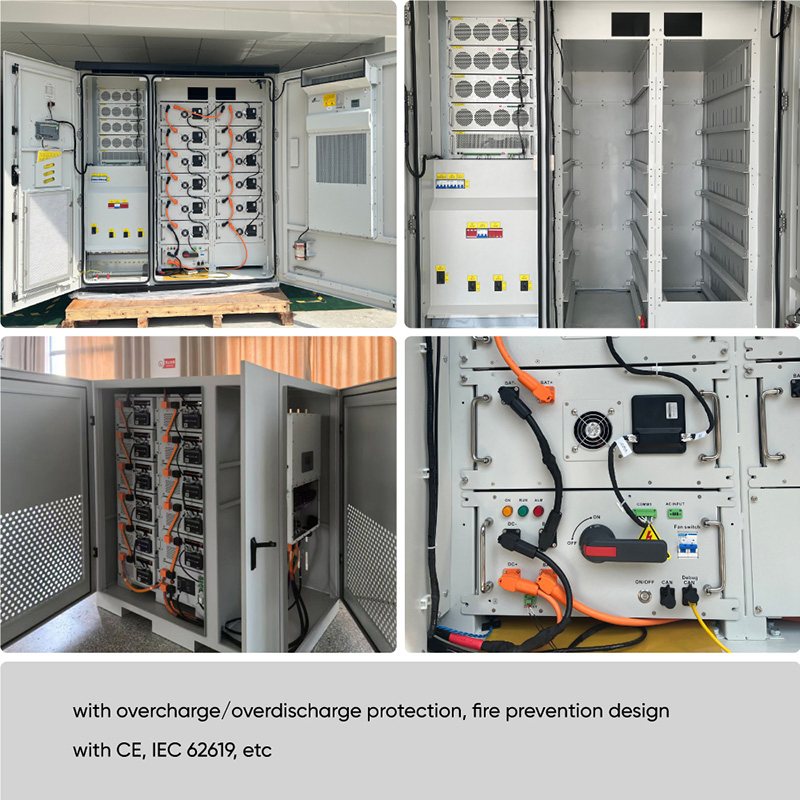 ISO9001 Industrial &amp; Commercial Short-Circuit Proof Integrated Bess Lithium Battery Energy Storage System
