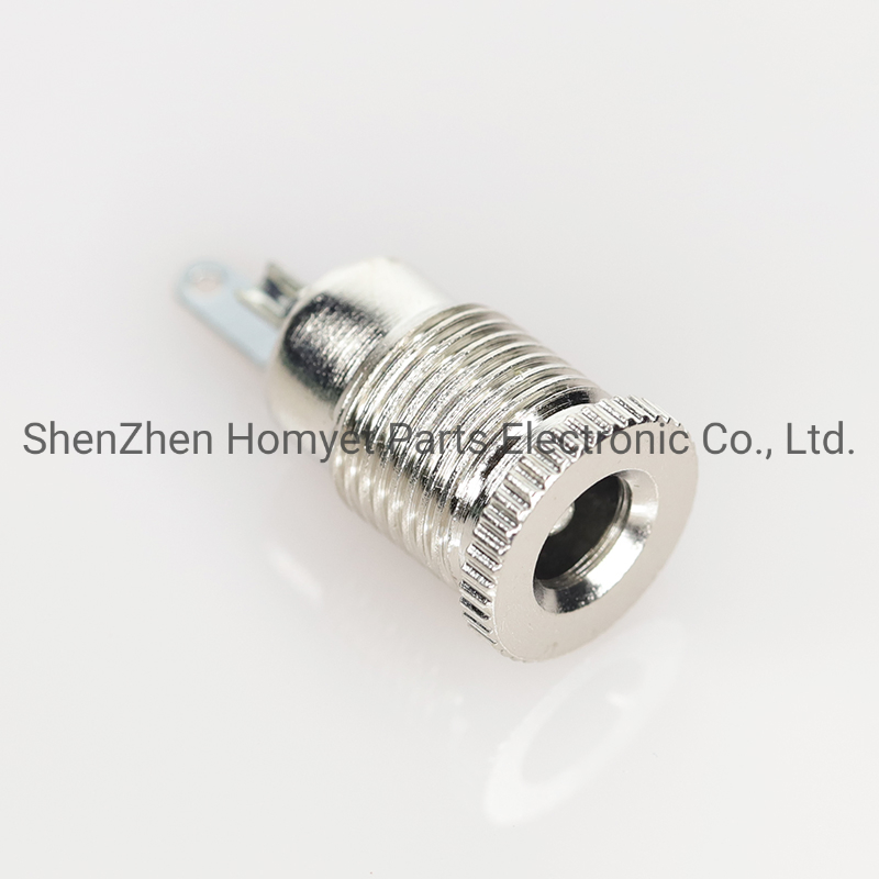 China Connector Supplier Metal Thread DC Power Socket Set Top Box Mobile Power Cigarette Lighter Charging Head