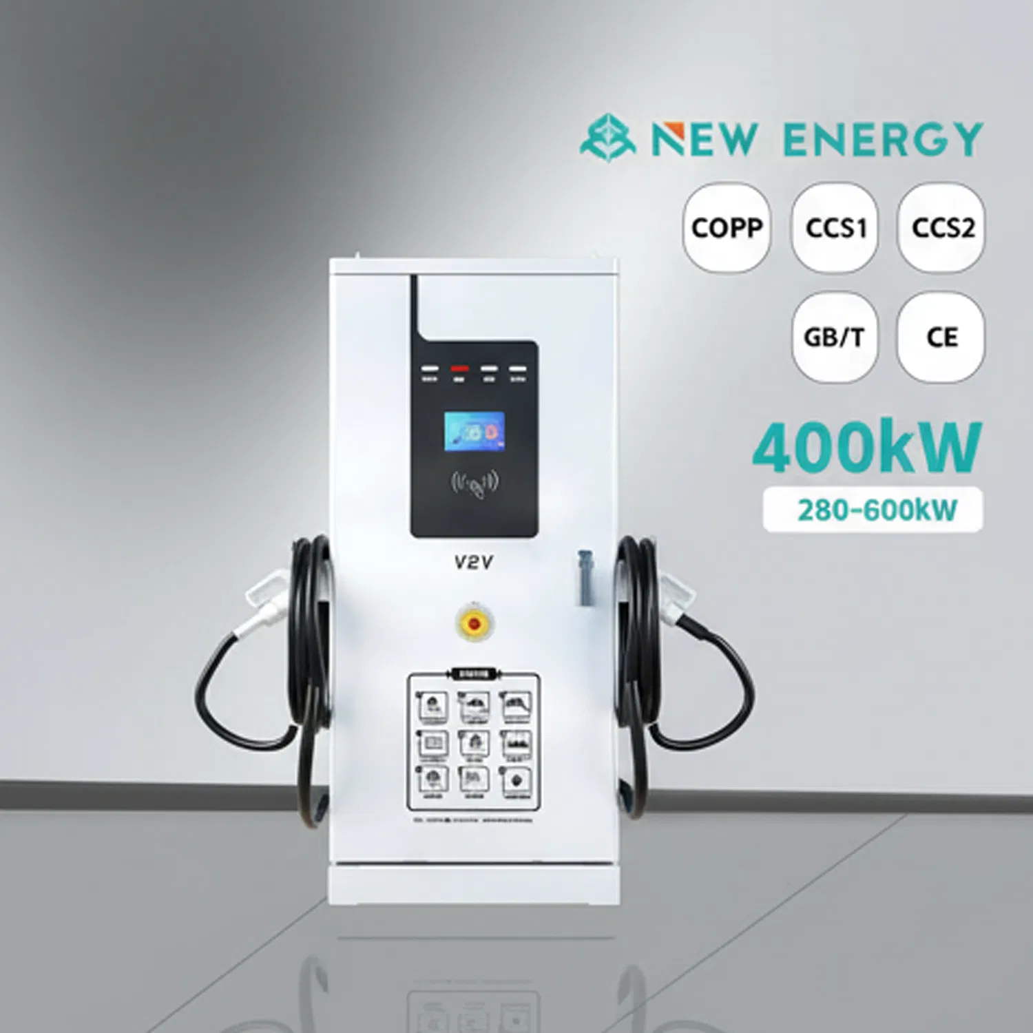 High-Power EV Charging Station 40kw to 600kw for Fleet Management