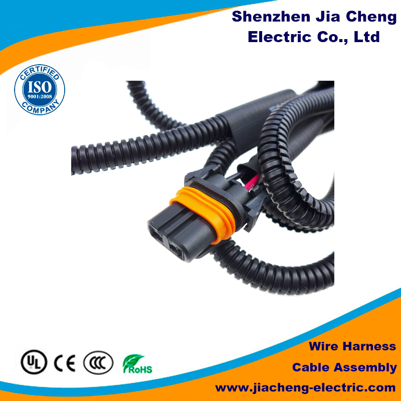 Floor Mounted EV Charging Station Pile Cable Wire Harness Assembly