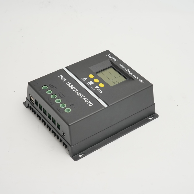 Smart LCD Solar Charge Controller with Dual USB Ports for Efficient Charging