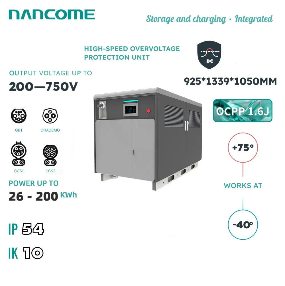 Nancome 75kwh off-Grid Charging Solution with Renewable Energy and Smart Monitoring