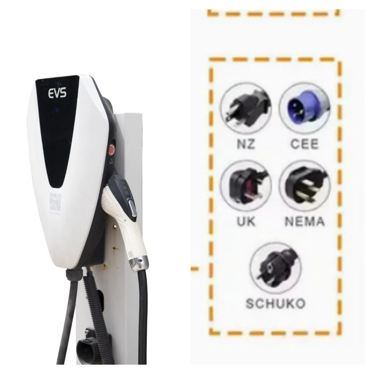 High Quality RFID APP Control/ Plug and Play Home Use 7kw 11kw 14kw 21kw AC EV Fast Electric Vehicle Car Charger EV AC Charger