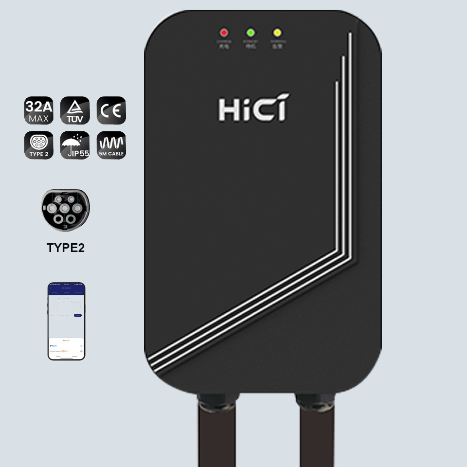 AC Charging Electric Vehicle Charging Point 7kw 11kw 22kw EV Charger