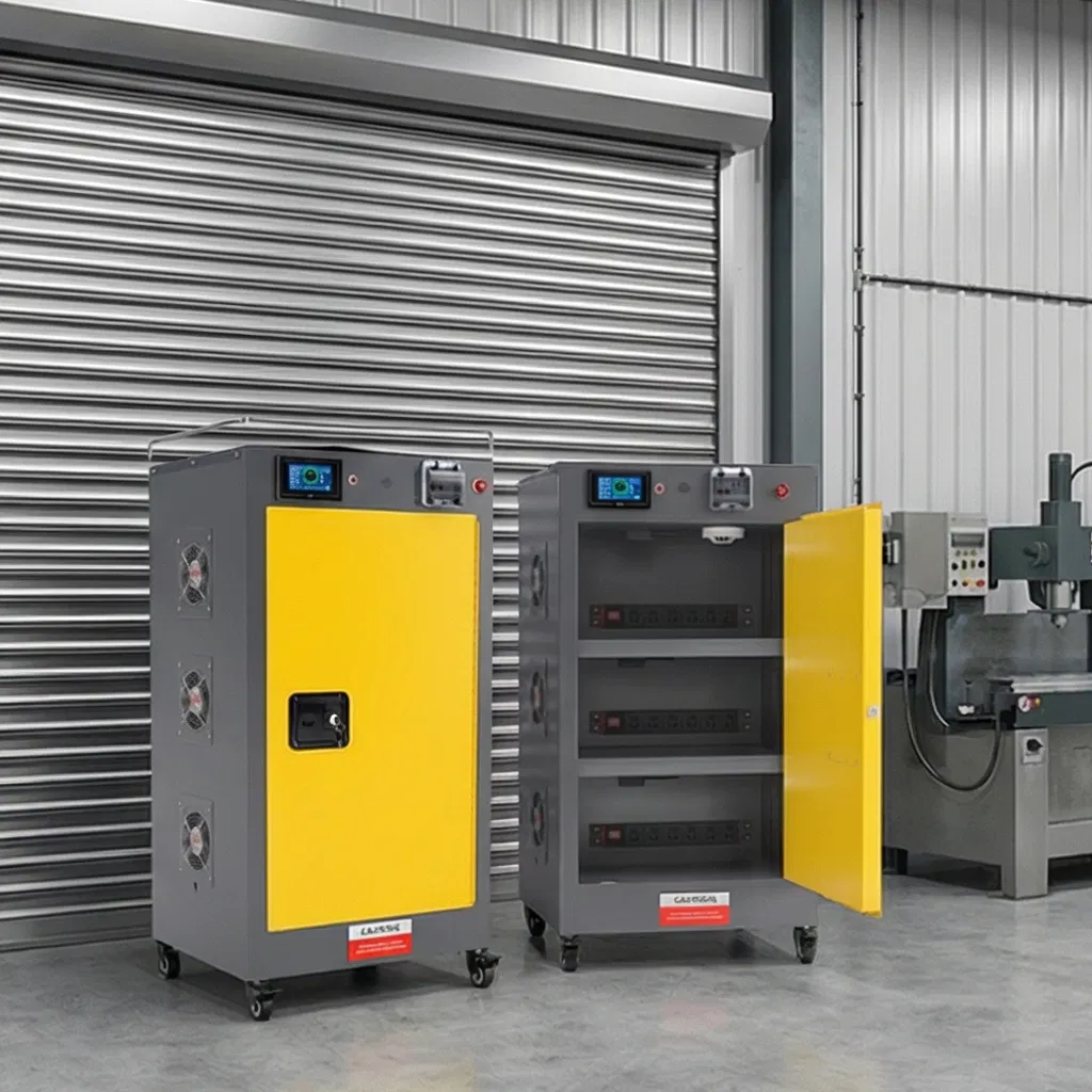 Auto-Detection Intelligent Charging Explosion-Proof Cabinet for Safe Power Management