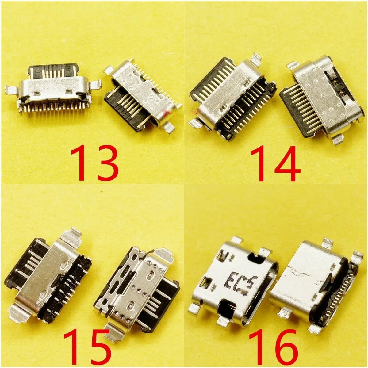 16 Models Type C USB Charging Port Connector for Samsung Alcatel