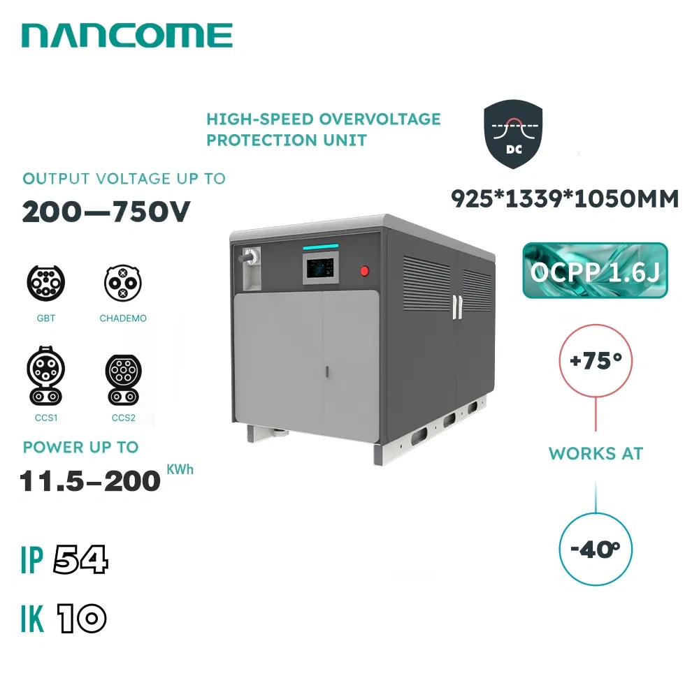 Nancome Smart Energy Storage Charging System for Mobile Energy Supply with 30kw
