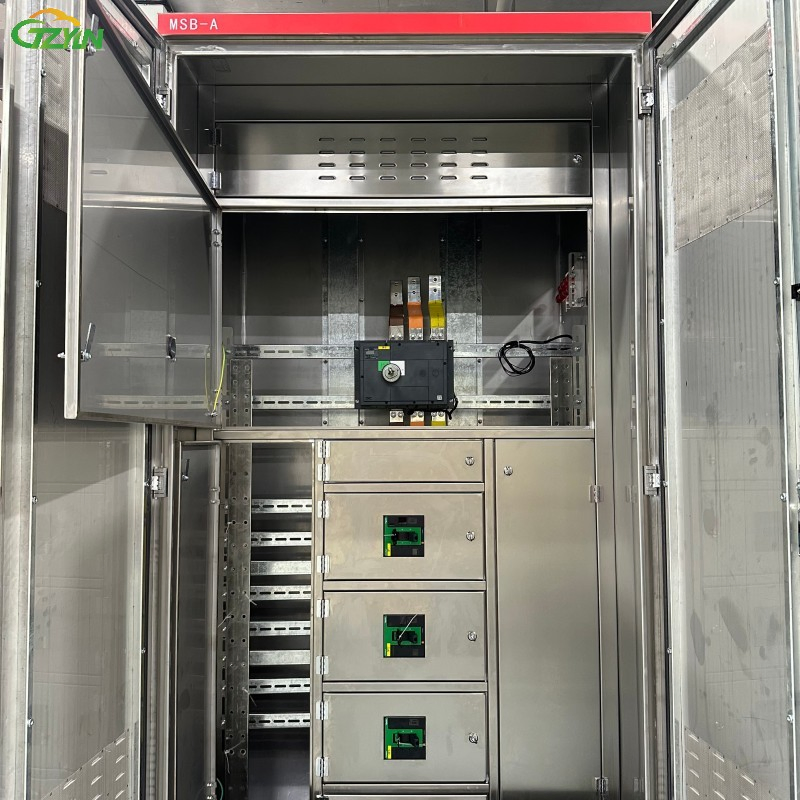 Ventilated Power Distribution Cabinet Customized Stainless Steel Switchgear for Charging Stations