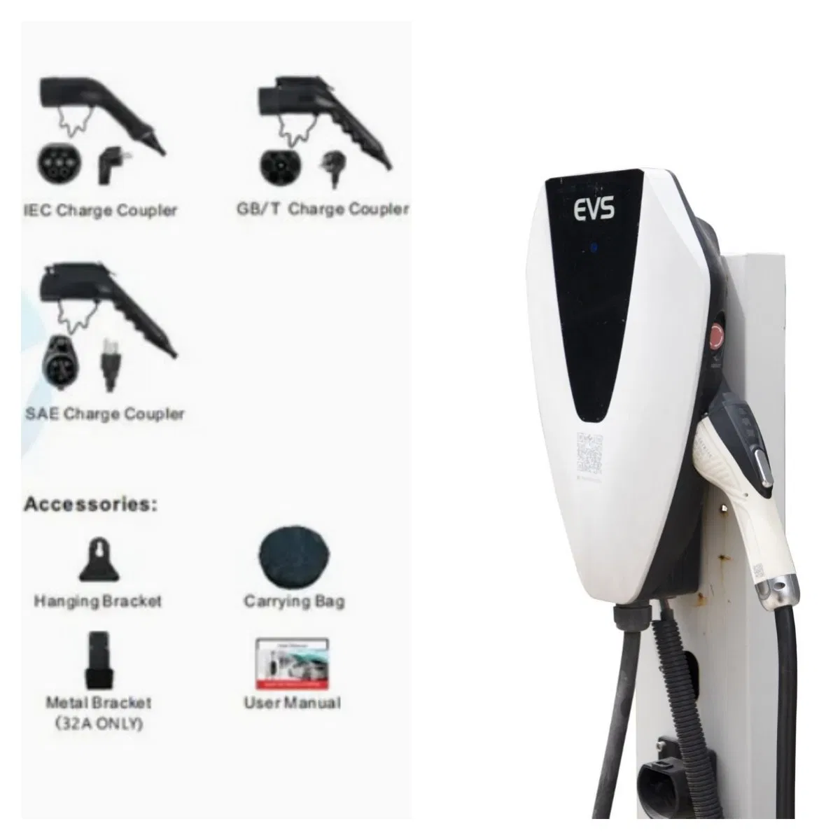 High Quality RFID APP Control/ Plug and Play Home Use 7kw 11kw 14kw 21kw AC EV Fast Electric Vehicle Car Charger EV AC Charger